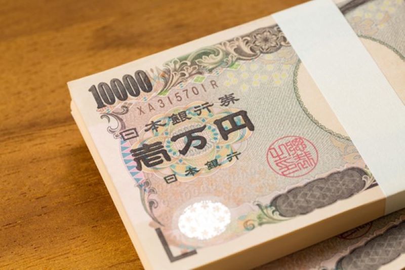 一万円札束